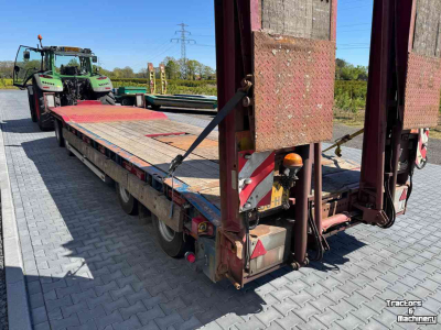 Semi-remorque surbaissé Nooteboom 4-asser Nooteboom dieplader met dubbellange kleppen