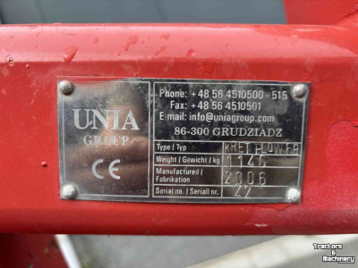 Décompacteur Unia Voorzetwoeler 6 poot