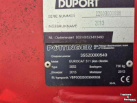 Faucheuse Pottinger Eurocat 311 plus classic