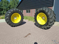 Roues, Pneus, Jantes, Barillets Jumelage Trelleborg 710/70 r42 tm900