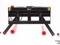 Pince à balle Qmac balenklem met buis en tandvork / balenprikker hydraulisch