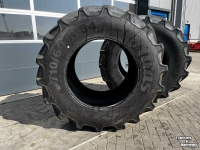 Roues, Pneus, Jantes, Barillets Jumelage Mitas 710/60 R34 SFT