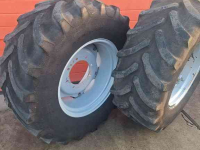 Roues, Pneus, Jantes, Barillets Jumelage Firestone 440/65x24 10%