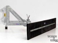 Rabot caoutchouc Qmac Modulo schuifbalk met rubbermat Atlas aanbouw
