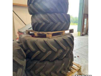Roues, Pneus, Jantes, Barillets Jumelage Michelin 540/65R38 / 480/65R24
