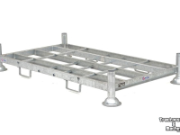 Autres machines et accessoires pour l'atelier et terrain Qmac stapelframe Stapelrack 190X120