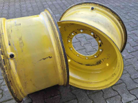 Roues, Pneus, Jantes, Barillets Jumelage John Deere Velgen 15x28 Titan vast