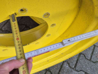 Roues, Pneus, Jantes, Barillets Jumelage John Deere Velgen 15x28 Titan vast