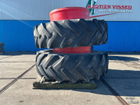 Roues, Pneus, Jantes, Barillets Jumelage Good Year 2xDubbelwiel  20.8R38+haken