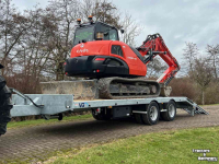 Semi-remorque surbaissé VGM Robson 14 oprijwagen oprijkar dieplader machine transporter