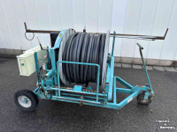 Enrouleur de tuyau  Irriland Irriland 100/40/110 slangenhaspel gegalvaniseerd, 110 meter x 40 mm ø, met afstandsbediening