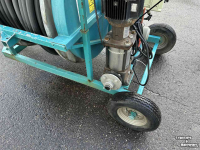 Enrouleur de tuyau  Irriland Irriland 100/40/110 slangenhaspel gegalvaniseerd, 110 meter x 40 mm ø, met afstandsbediening