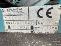 Enrouleur de tuyau  Irriland Irriland 100/40/110 slangenhaspel gegalvaniseerd, 110 meter x 40 mm ø, met afstandsbediening