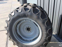 Roues, Pneus, Jantes, Barillets Jumelage BKT 340/85R28 Agrimax RT855 trekkerbanden tractorbanden wielen/velgen