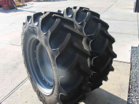Roues, Pneus, Jantes, Barillets Jumelage BKT 340/85R28 Agrimax RT855 trekkerbanden tractorbanden wielen/velgen