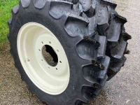 Roues, Pneus, Jantes, Barillets Jumelage International Case-IH set wielen nieuw BKT 280/85R24
