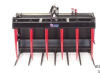 Grappins à fumier Qmac Krokodil Mestklem 1.20 mtr Manure Grapple