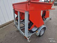 Chariot de sélection Pomme de terre Structural Selectiewagen met transportwagen