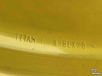 Roues, Pneus, Jantes, Barillets Jumelage John Deere 6.130 R 18X28 2100 spoor