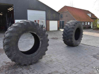 Roues, Pneus, Jantes, Barillets Jumelage Firestone 800/70 R38