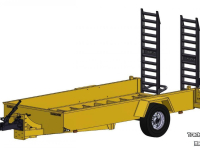 Remorque porte-machines Harcon KOW 6000