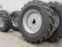 Roues, Pneus, Jantes, Barillets Jumelage Good Year 480/70R28 en 580/70R38