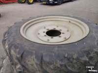 Roues, Pneus, Jantes, Barillets Jumelage Massey Ferguson Cultuur wielen 270/95 R48 270/95 R32