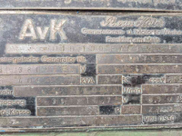 Groupes électrogènes  AvK Deutz V12 Aggregaat generator 400kVA