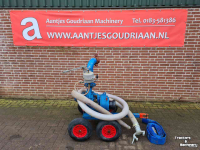 Pompe d‘irrigation  Pompset op wielstel