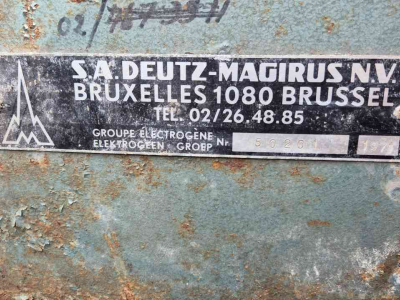 Groupes électrogènes  AvK Deutz V12 Aggregaat generator 400kVA