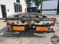 Semi-remorque surbaissé  Schamelaanhanger/Containerslede