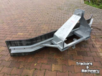 Rabot caoutchouc GRS RB265STD Rubberschuif modderschuif 2.65 vast 3-punt lepelopname