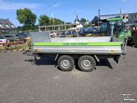 Remorque automobile jusqu’ à 3500 Kg Humbaur HTK2000 Kipper aanhanger / aanhangwagen met mini hydrauliek / 3 kanten kippend