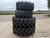 Roues, Pneus, Jantes, Barillets Jumelage Vredestein 580/70R38-----480/70R24