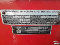 Tracteurs anciens Hanomag Granit 500