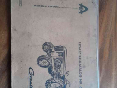 Tracteurs anciens Hanomag Granit 500