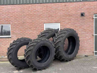 Roues, Pneus, Jantes, Barillets Jumelage Mitas 480/65R28 + 600/65R38