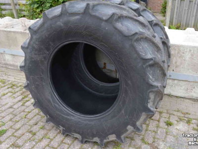 Roues, Pneus, Jantes, Barillets Jumelage Mitas 600/65r28