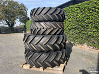 Roues, Pneus, Jantes, Barillets Jumelage Michelin 480/65- R 28  michelin 650/65- r 38