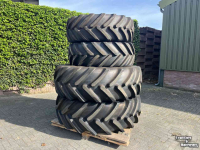 Roues, Pneus, Jantes, Barillets Jumelage Michelin 480/65- R 28  michelin 650/65- r 38
