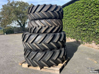 Roues, Pneus, Jantes, Barillets Jumelage Michelin 480/65- R 28  michelin 650/65- r 38
