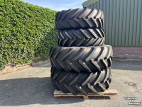 Roues, Pneus, Jantes, Barillets Jumelage Michelin 480/65- R 28  michelin 650/65- r 38