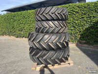 Roues, Pneus, Jantes, Barillets Jumelage Michelin 480/65- R 28  michelin 650/65- r 38