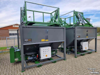 Stockage en bunker  Opslagbunker / Voorraadbunker met kantelaar / Bunker
