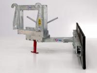 Rabots à lisier Qmac Gummischieber für futter 2.40 mtr mit anbau Weidemann
