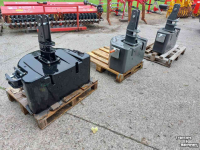 Poids frontaux Pateer B400-600-900-1200
