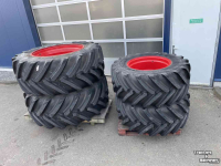 Roues, Pneus, Jantes, Barillets Jumelage Michelin 710/60 R42 + 600/60 R42