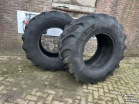 Roues, Pneus, Jantes, Barillets Jumelage  Ceat 600/65r28