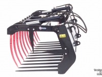 Fourche à ensilage Qmac Mestvork / krokodillenklem / Mestklem / mestklemmen  Silagevork 240 - 2 cil