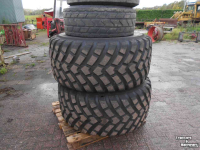 Roues, Pneus, Jantes, Barillets Jumelage BKT 580/65r22,5 en 340/65r18